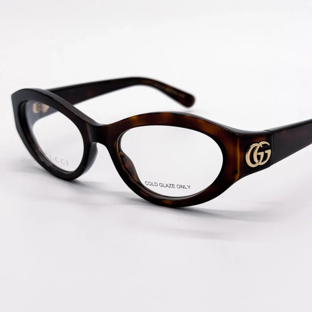 NEW GUCCI GG1405O 002 HAVANA WOMEN EYEGLASSES GUCCI